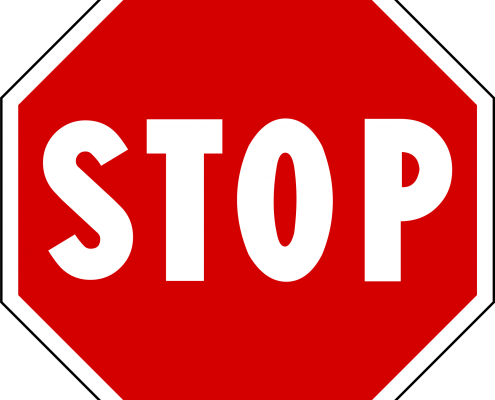 stop aanmaningen